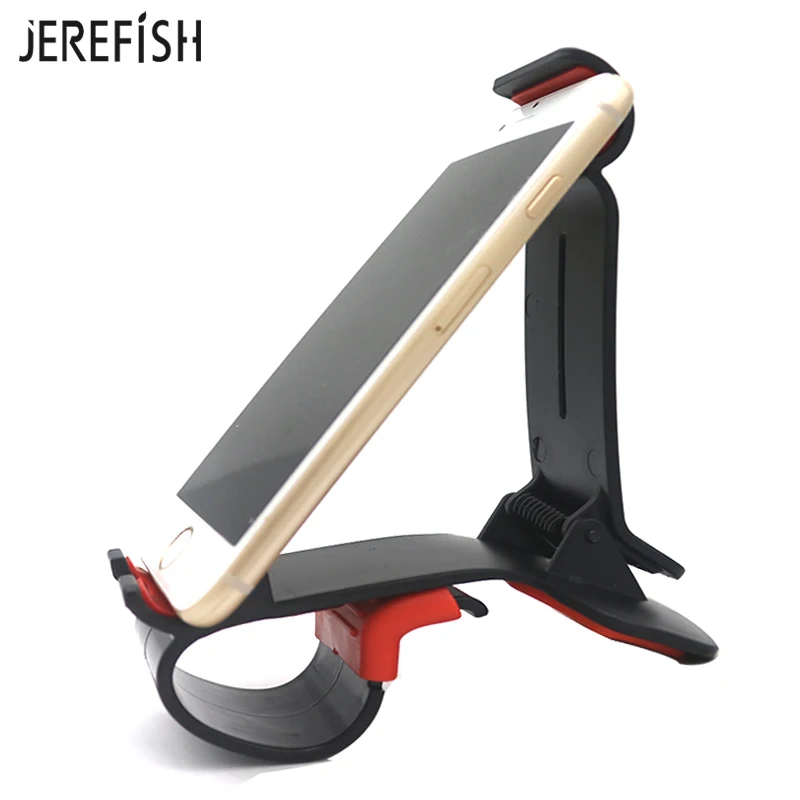 JEREFISH Universal Car Dashboard Holder Stand Hud Design Clip Smartphone Car Holder Mobile Phone Accessories Cell Phone Stand JEREFISH Universal Car Dashboard Holder Stand Hud Design Clip Smartphone Car Holder Mobile Phone Accessories Cell Phone Stand