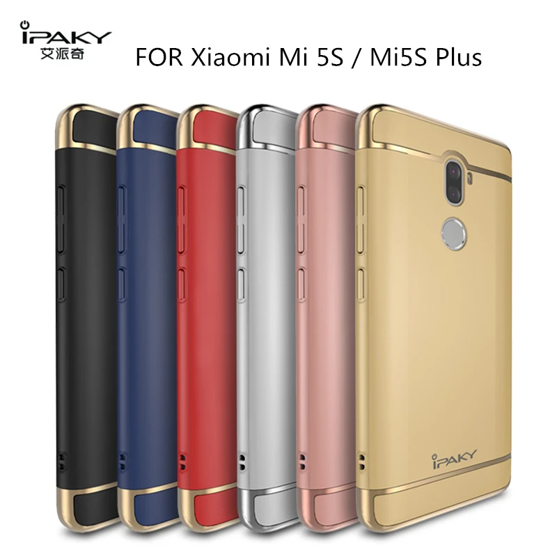 

iPaky Cover for Xiaomi Mi 5S / Mi5S Plus Case PC Frame 3 in 1 Hybrid Phone Case for Xiaomi Mi 5s Plus 5.7 Cover Shield Shell