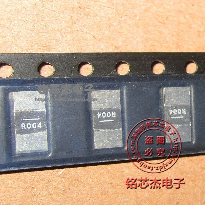Оригинальный WSL25124L000FEA 2512 R004 низкое сопротивление высокая точность RES 0 004 Ом 1% 1 Вт |