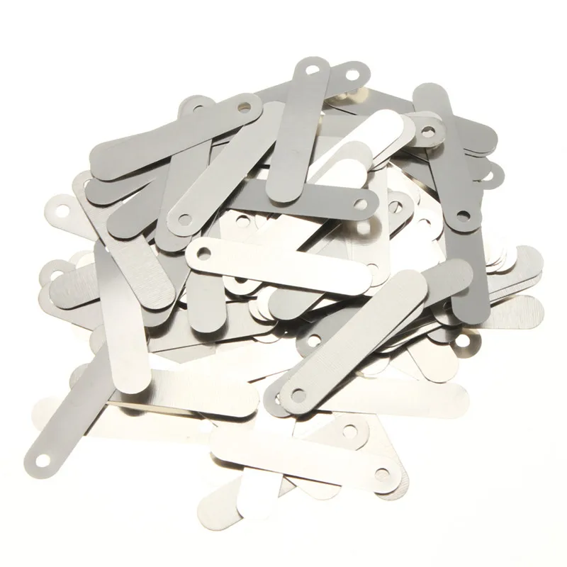 

100pcs/lot conductive Solder Tab For 14500 18650 AA Sub C Rechargeable Battery Cell 25mmx5mm