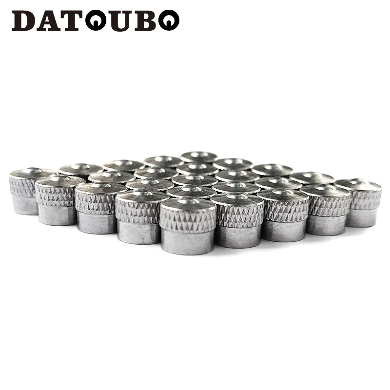 DATOU BO 50 шт. латунный медный материал с хромированными колпачками для
