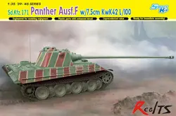 Realts Дракон 6799 1/35 Sd. Kfz.171 пантера Ausf. F w/7,5 см KwK42 L/100-Smart Kit