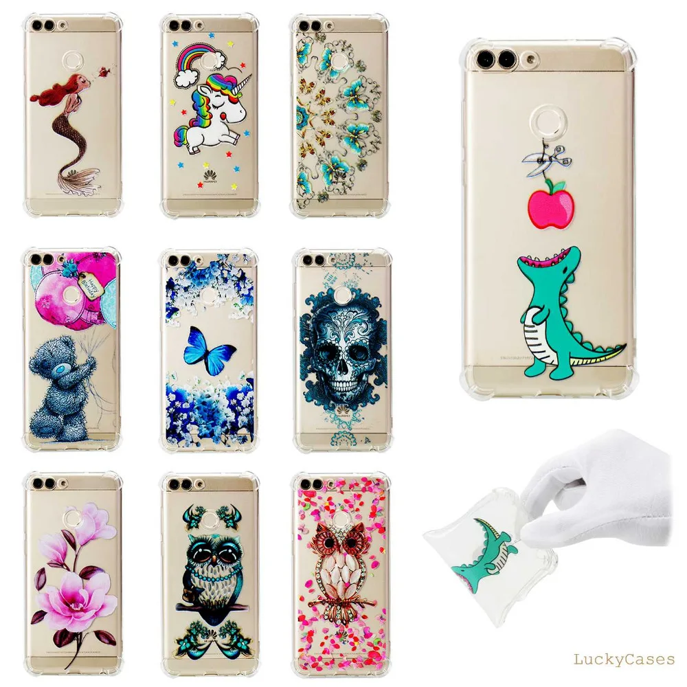 coque huawei p smart papillon