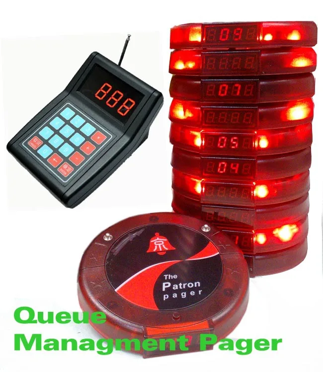 

Food street Most Popular call pagers small portable alert guest waiting service meal ready notification device