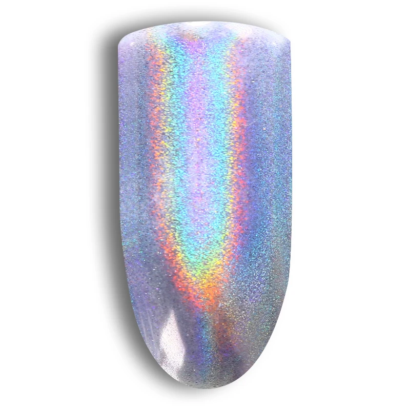 BORN PRETTY 0,5 г голографический Радужный Блеск для ногтей голографический лазер блестящий порошок хромированный лак для ногтей пылезащитный Маникюр украшение для дизайна ногтей