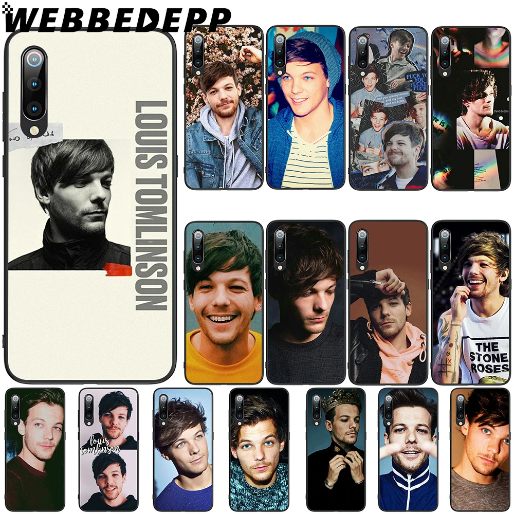 WEBBEDEPP чехол Louis Tomlinson из мягкого ТПУ для Xiaomi Mi 6 8 A2 Lite 9 Pro A1 Mix 2s Max 3 F1 чехол|Бамперы| |
