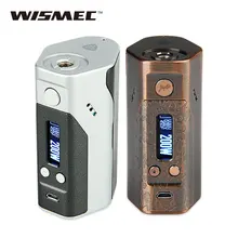 Wismec рел DNA200 TC коробка мод Макс 200 Вт электронные сигареты DNA мод TC/VW режимы нет 18650 Батарейный блок мод vs RX200s/Drag