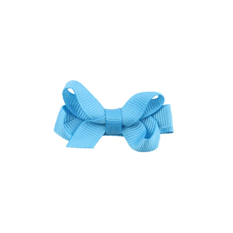 High quality Lovely Hair Clip Girls Hair Bows Hairpins Grosgrain Ribbon hair clips kids hair accessories  (7)