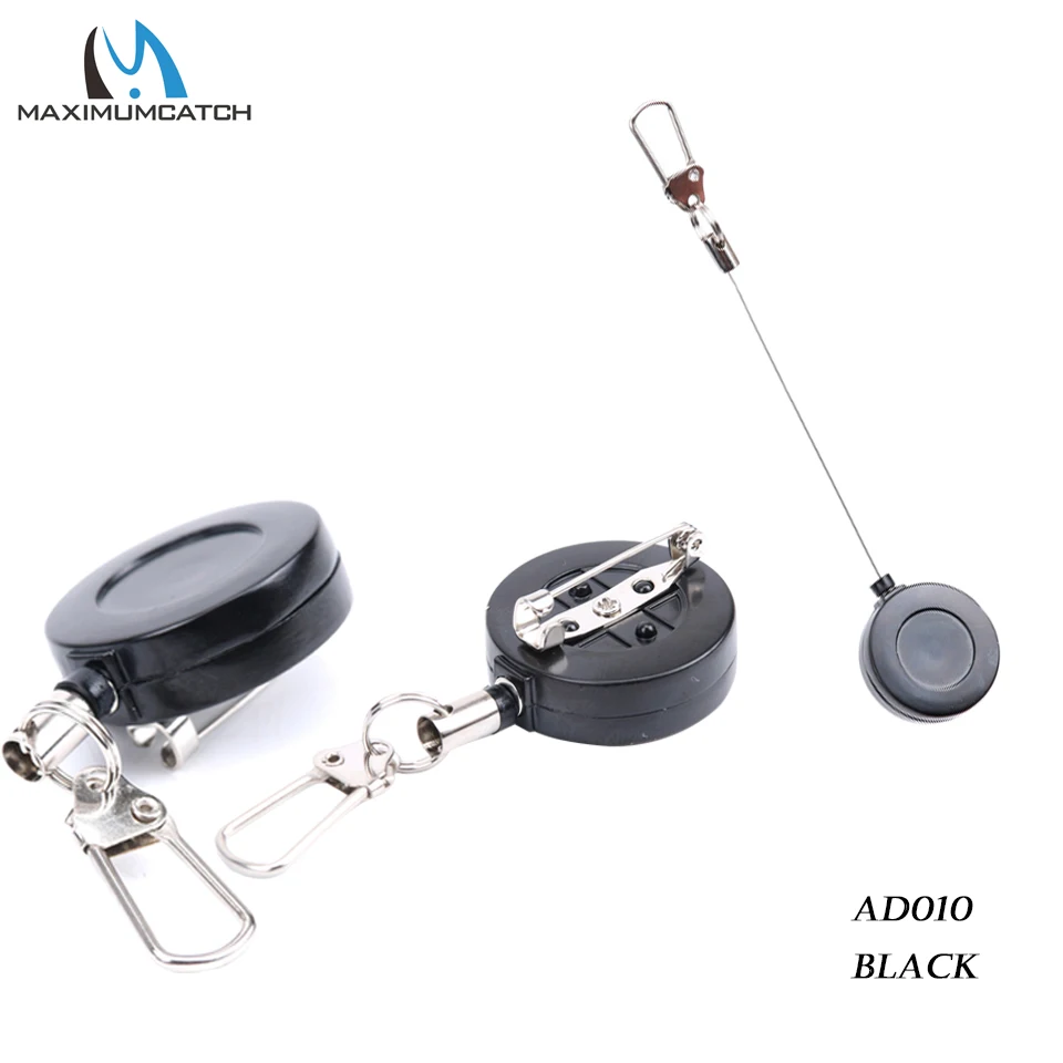 Kit Pêche à La Mouche SAMSFX – Pince à Ligne + Rétracteur En Acier Inoxydable – Pour Couper Et Tenir La Ligne – Argenté