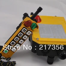 F24-10D(включает 1 передатчик и приемник-1 шт.), черная/10 каналов 2 Скорость подъем крановое дистанционное управление беспроводной радио аппаратура дистанционного управления марки uting