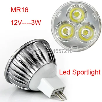 激安 高輝度 3 ワット MR16 12V Led スポーツライトランプ Led Sportlight 電球ダウンライトウォーム/クールホワイト卸売 1 ピース/ロット