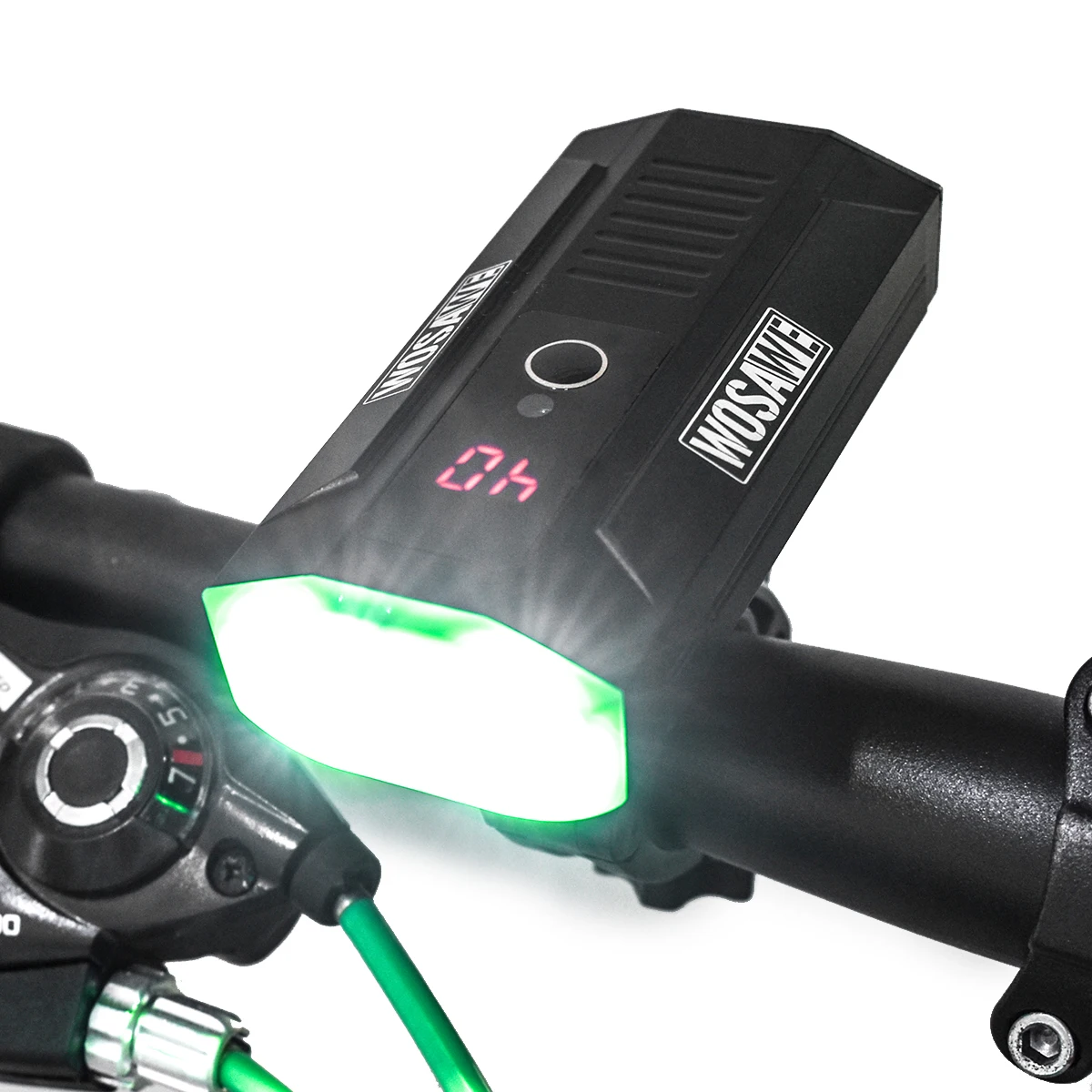 WOSAWE велосипедный светильник USB велосипедный светодиодный светильник Встроенный перезаряжаемый аккумулятор вспышка светильник крепление на руль фонарь для велосипеда - Цвет: 013 can be charger