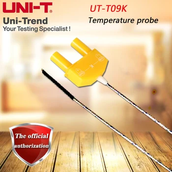 

UNI-T UT-T09K temperature probe range -40 to 260 degrees Celsius for UT213C, UT216C / D, UT139C, UT210D, UT171C, UT222, etc.