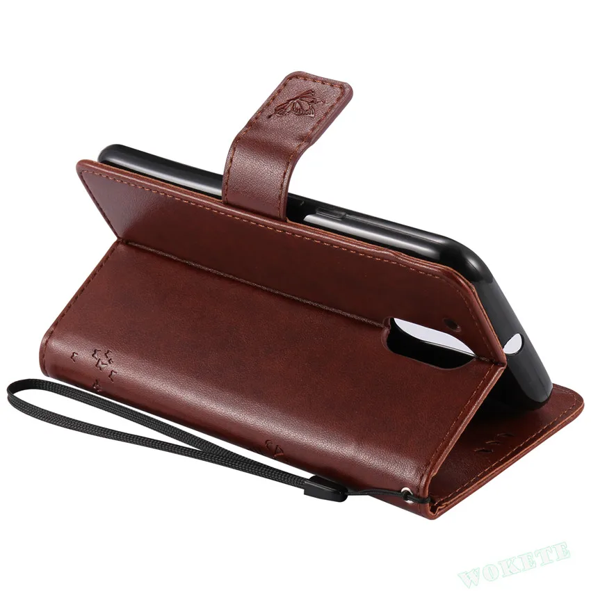 Мода Тисненая кожа Роскошь Печать Стенд Wallet Флип Дело Чехол для Motorola Moto G4 Плюс 5.5