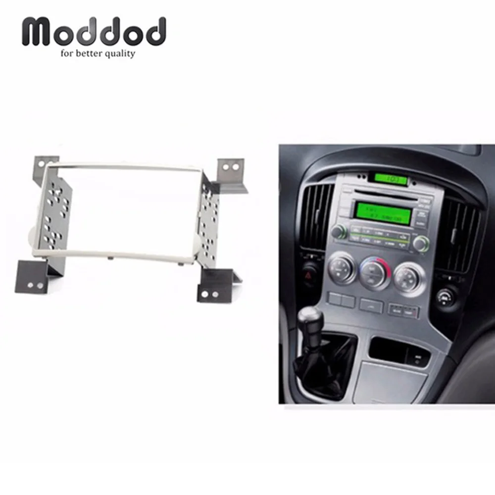 

Double Din Car Radio Fascia for HYUNDAI H1 Starex iLoad i800 iMaxHeadunit Dash Kit Installation Facia Face Plate Panel Frame