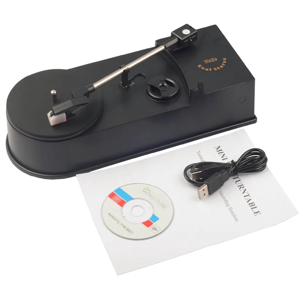

Portable USB Turntable Vinyl LP Record Player Vinyl Turntables to MP3 Converter Recorder Player tocadiscos de vinilo