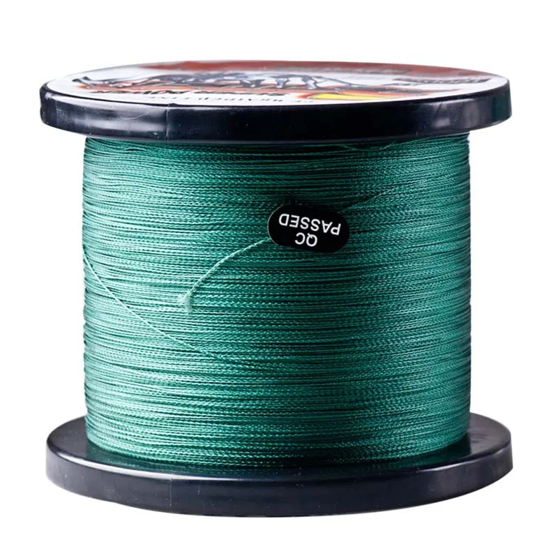 Linha de Pesca Cabo de Aranha Linha de Multifilamento para Pesca Super Power Multifilament Fios pe Trançado 12-80lb Carpa 1000m 4 Mod. 1281204 8 aranha carpa linha de multifilamento para pesca