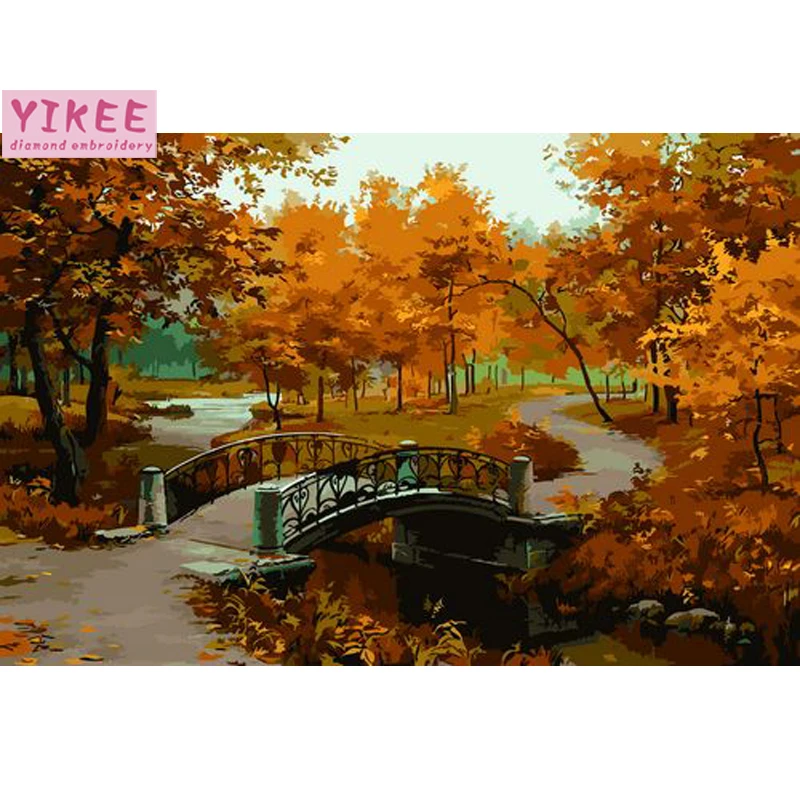 

drawing by numbers,autumn tree,diy oil painting by numbers,paint by number kits