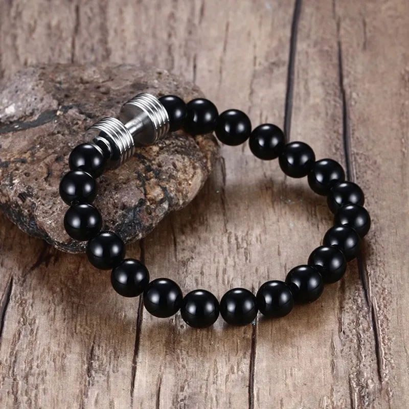 Синтетический телефон из нержавеющей стали|black bead bracelet|bead braceletbracelet with |