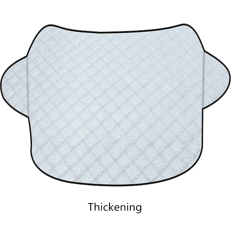 Car Front Sun Visor Summer Thickening Sun Block Snow Sunscreen Insulation Front Gear Glass Cover Car Sun