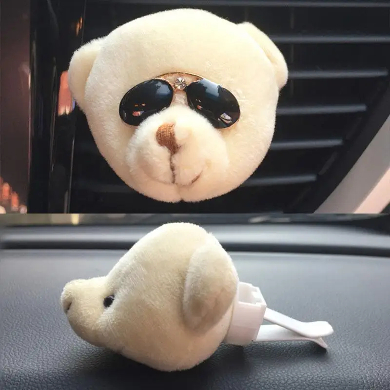 

Bear Car Perfume Seat Cartoon Outlet Perfume Clip Cars Air Freshener Styling