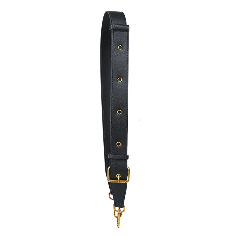 Adjustable Female Bag Strap PU Leather Long Shoulder Bag Strap For Crossbody Solid Color Women Handbag Accessories Replacement