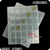 10PCS album for coins albums page 20/30/42 pocket coins collection PVC transparent inside pages 250 x 200 mm coins loose leaf ► Photo 3/4