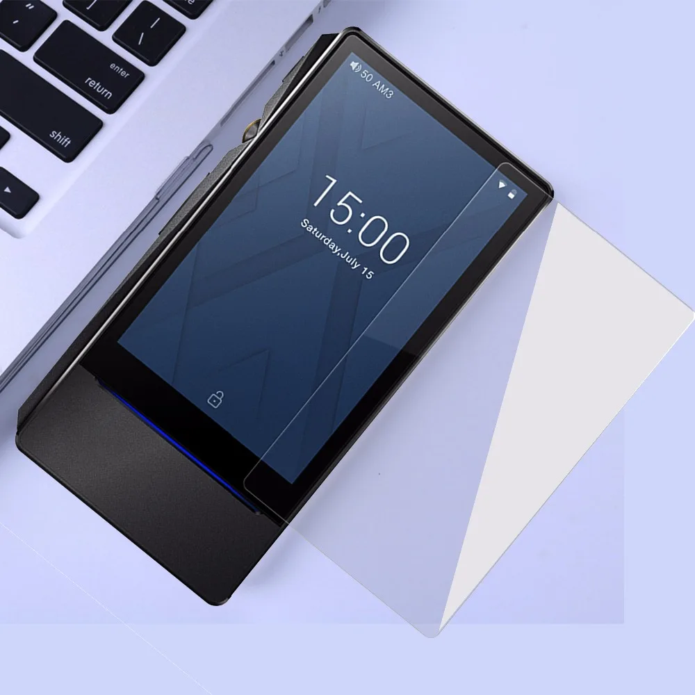 

9H Premium Protective Tempered GLass For fiio X7 MARKII MP3 scratch-Proof Screen Protector Front Film For fiio X7 Case