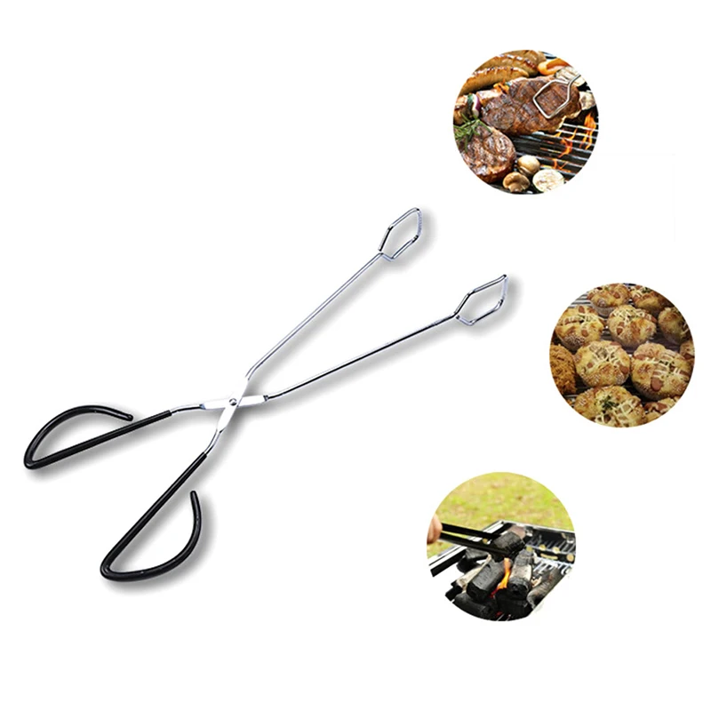 Buy Stainless steel Food Tongs BBQ Tongs Kitchen Tongs