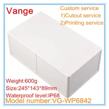 1 шт./лот, большая электронная распределительная коробка 245*143*89 мм, IP68, водонепроницаемый корпус из АБС-пластика, аппарат для поддержки питания