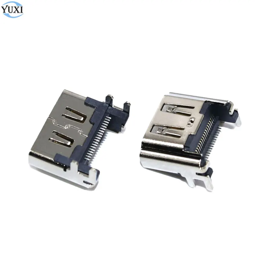 

YuXi 10pcs Replacement part HDMI charging Port micro usb Interface Connector jack Socket female For Sony PlayStation 4 PS4