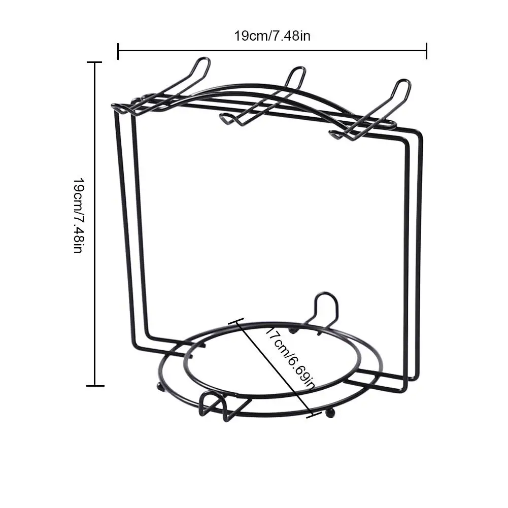 Держатель для кофейных чашек из нержавеющей стали, подвесной держатель для чашек, инновационный стеллаж для хранения, железная полка для чашек, подставка для кухонной стойки