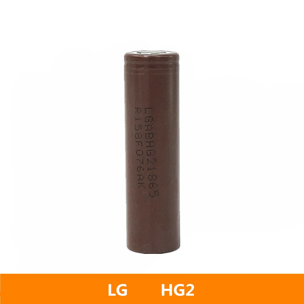 

1 Pcs 3.7V 18650 3000mah Max 20A Original For LG INR18650HG2 HG2 Chem 3.6V IMR 18650 battery for Toy E-cig Torch Flashlight ect