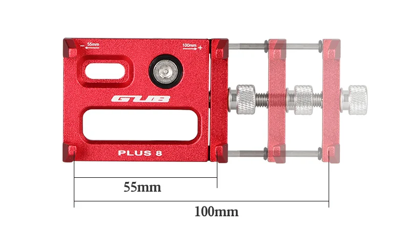 GUB Plus 8 Алюминиевый вращающийся на 360 велосипедный телефон Подставка для 3,5-6,2 дюймового смартфона 5 цветов Универсальный держатель на руль велосипеда