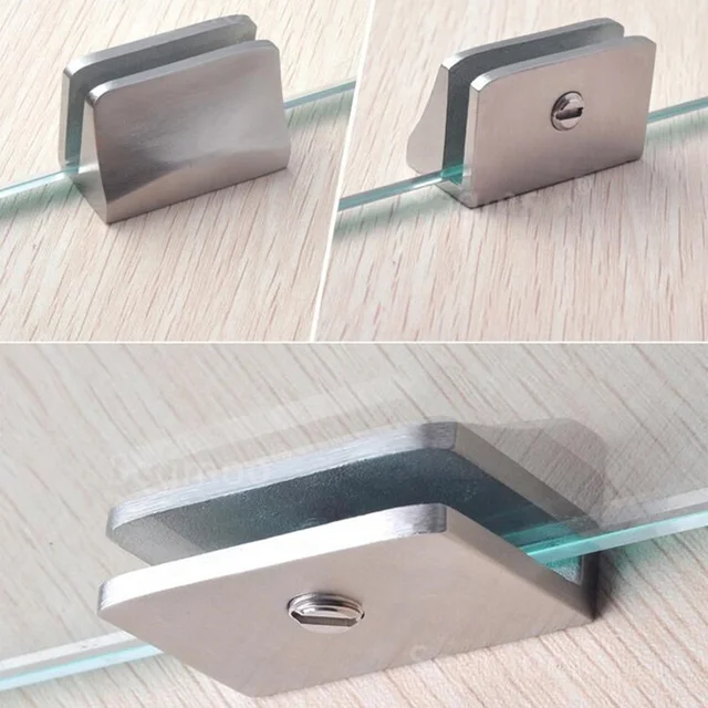 New Stainless Steel 304 Glass Folder Bracket Fixed Sandwich Panel