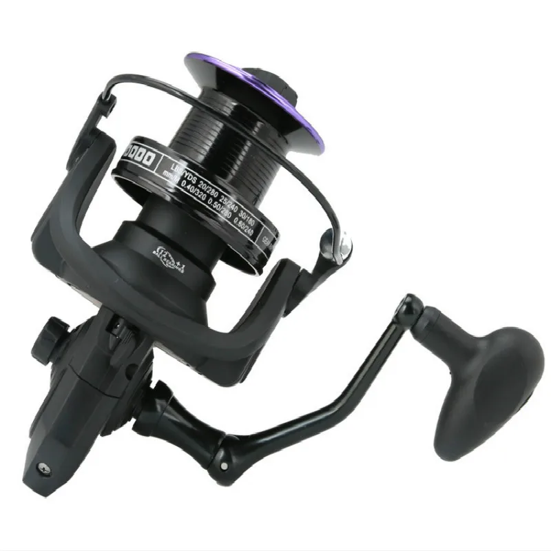 Carretel de Pesca Relação de Velocidade Máquina de Bobina de Alumínio para a Pesca da Carpa Equipamento de Pesca Fiação Roda 12bb 5.2: 1 4000-10000 6 De Alumínio para a Pesca Da Carpa Equipamento De Pesca Roda