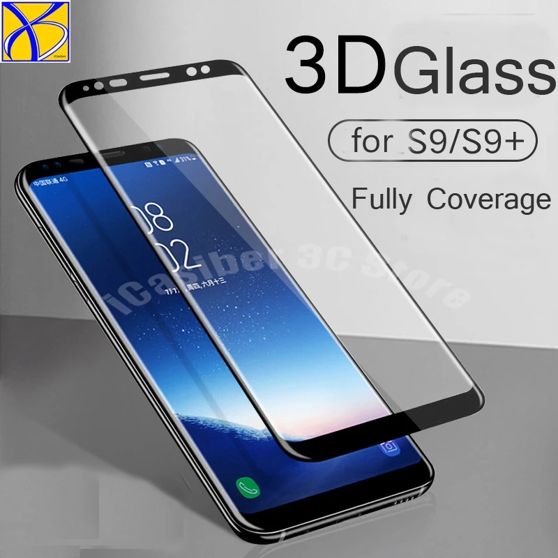 10 шт. закаленное 3d-стекло с полным покрытием для Samsung Galaxy S8 S9 Plus S7 Edge Защитная