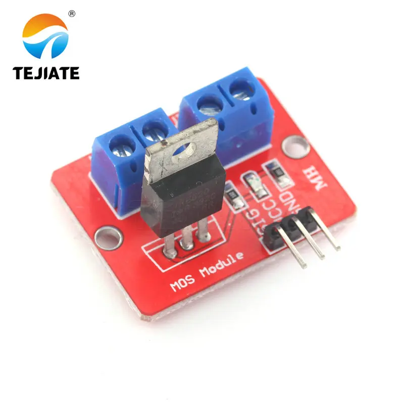 Умная электроника 0 24 В верхняя кнопка Mosfet IRF520 драйвер MOS модуль для MCU ARM Raspberry Pi DIY