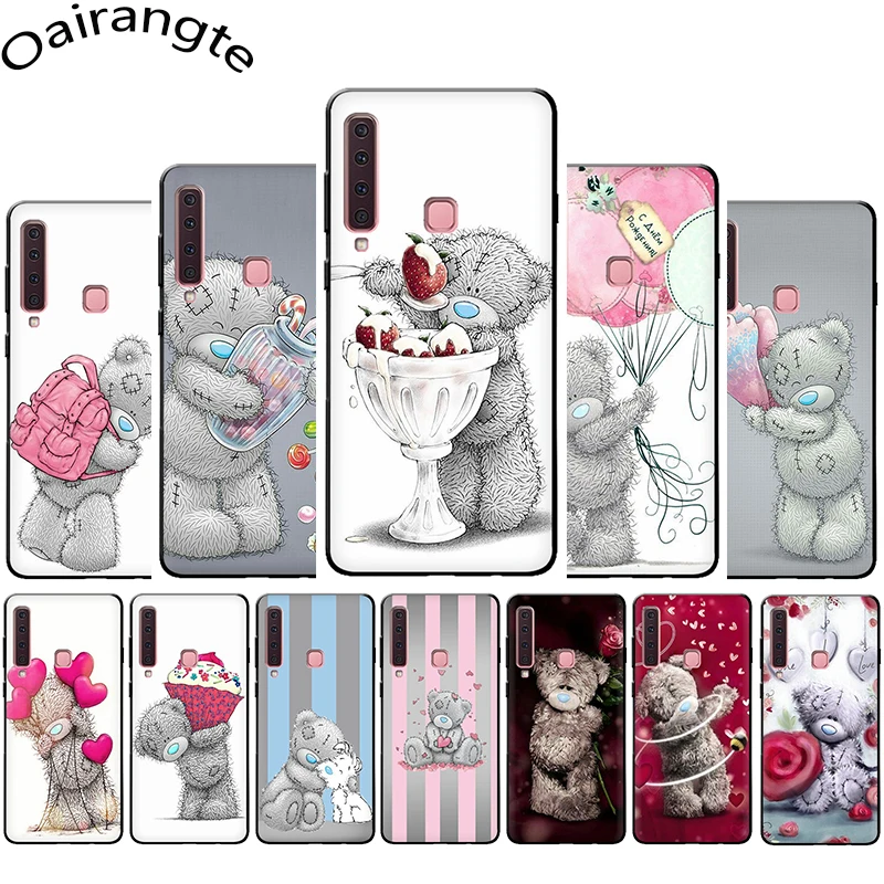Мягкий силиконовый чехол Teddy Me To You Bear для Samsung A3 A5 A6 Plus A7 A8 A9 A10s 20s 30s 40s 50s 60 70