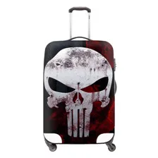 6 Skull 3D printig luggage protective covers waterproof,Dustproof Travel trolley Protector Elastic Suitcase Cover Accessories