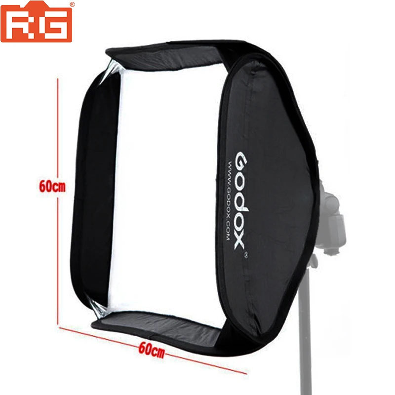

Godox 60x60cm Softbox (Only softbox) for Camera Studio Flash fit Bowens Elinchrom Mount