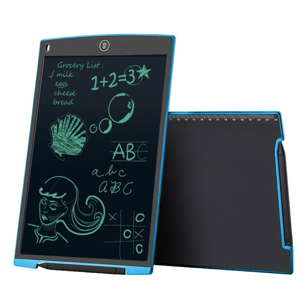 

Elisona 12 inch LCD Electronic Writing Drawing Tablet Board Pads Digital Blackboard Paperless Office with Stylus Pens Accessory
