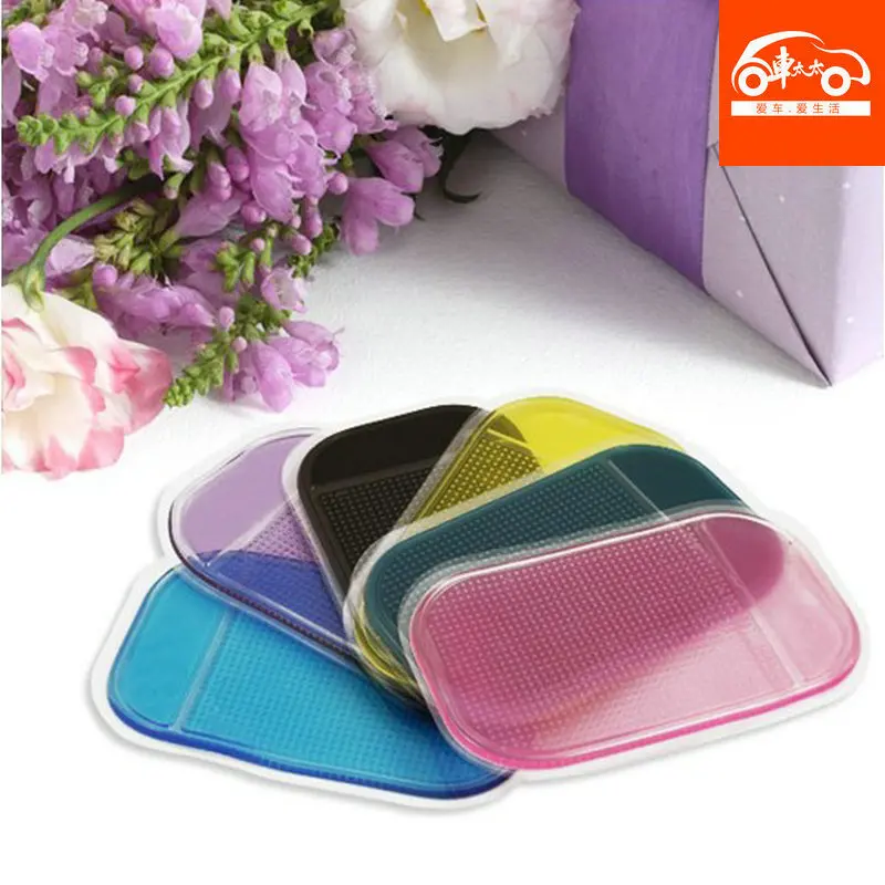 

2pcs Car Slip-resistant Mobile Phone Pad Anti-slip Sticky Magic Car Mat Spider Sticky Pad Auto Supplies Cell Phone Anti Slip Pad