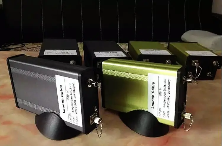 

Free Shipping Mini Fiber Box OTDR Launch Cable Dead Zone Eliminator Singlemode 1KM G652D