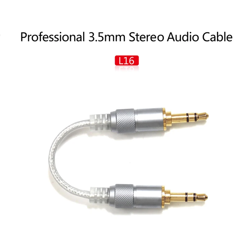 Fiio L16 Профессиональный 3 5 мм стерео аудио кабель для XI II/X5 II/Q1 II|fiio l16|audio cablestereo audio