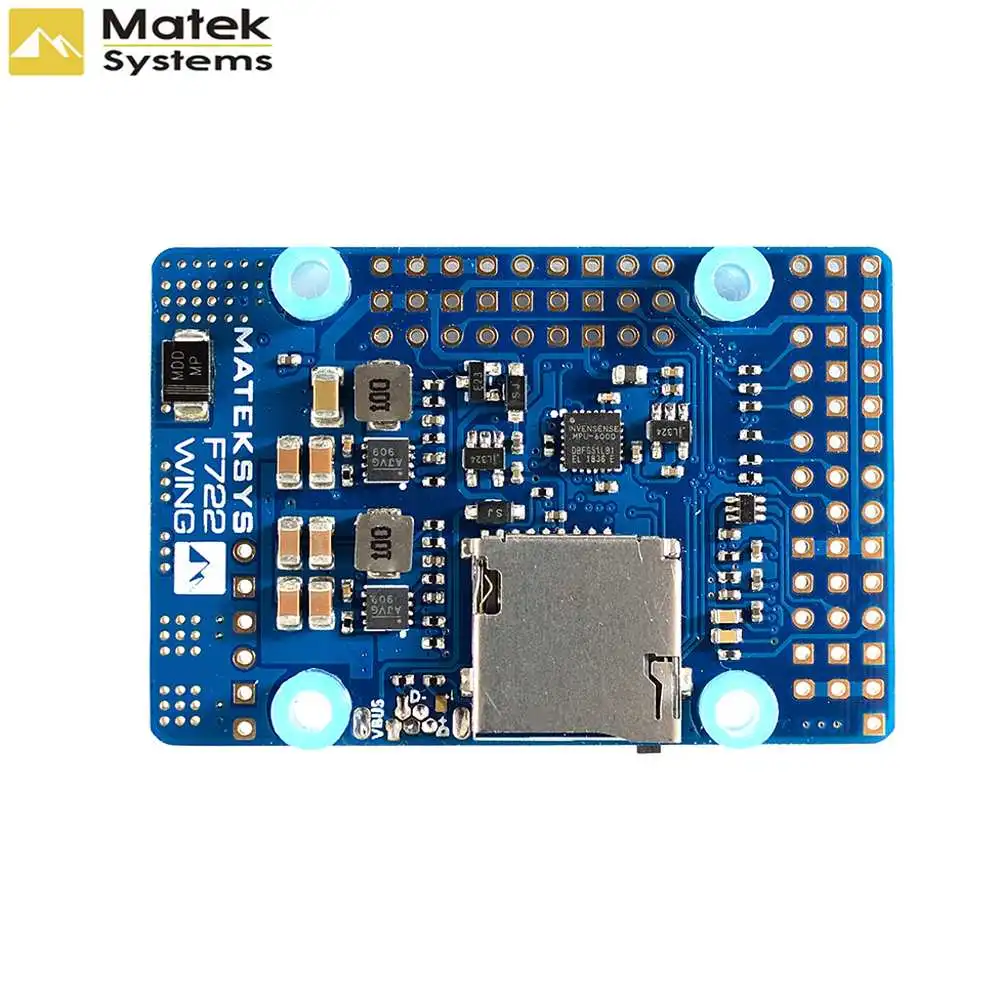 Matek Systems F722-WING STM32F722RET6 игровые джойстики со встроенным серверный компьютером с экранным меню для RC Самолет с неподвижным крылом для радиоуправляемых моделей