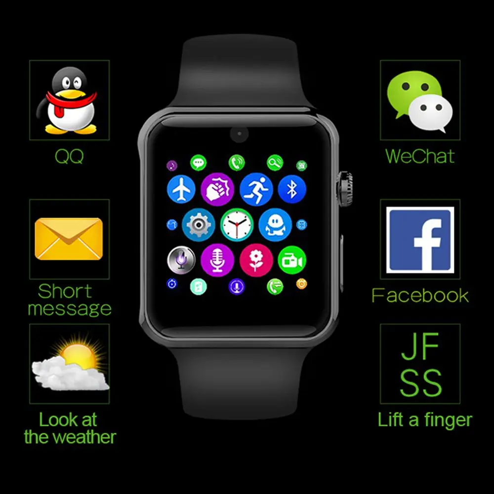 DM09 Bluetooth Smart Watch LF07 for Apple Watch 2.5D HD Screen Support 2G SIM Pedometer Smartwatch Wearable Devices PK DZ09