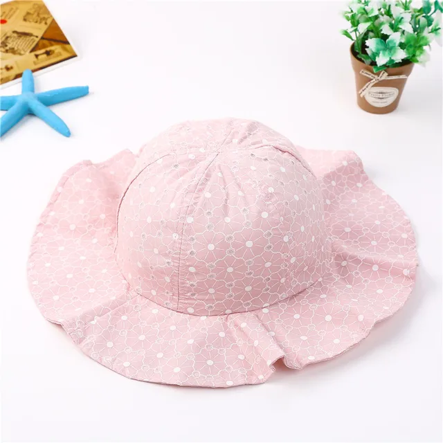 Buy Infant Summer Outdoor Baby Girl Sun hat Cotton