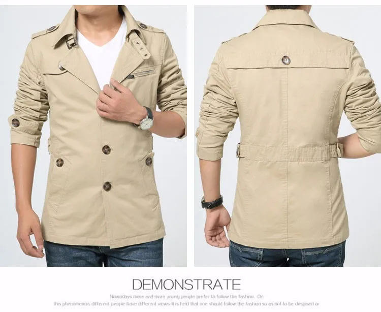 mens trench coat