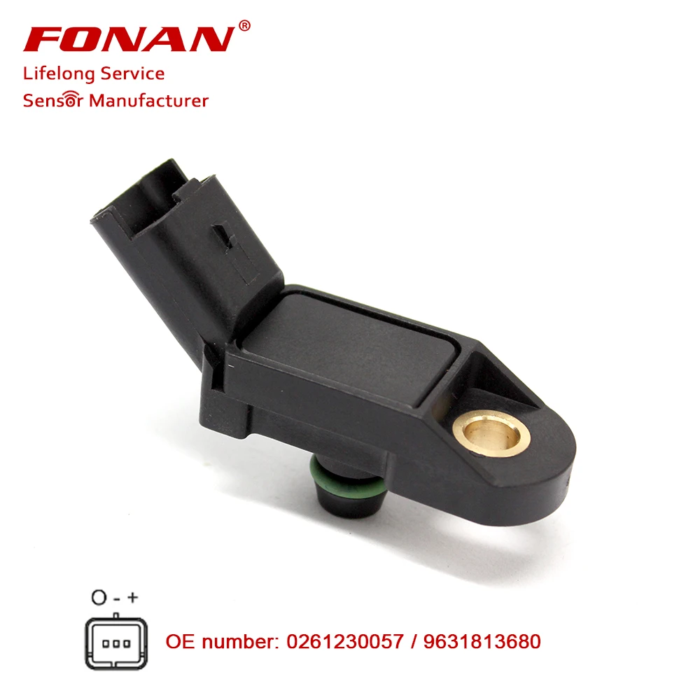 

MAP sensor for PEUGEOT 406 Coupe (8C) 2.2 2.0 16V 3.0 V6 24V 1997-2004 0261230057